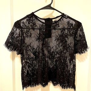 Charmed Lace Crop top